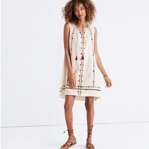 Madewell Embroidered Sunview Dress